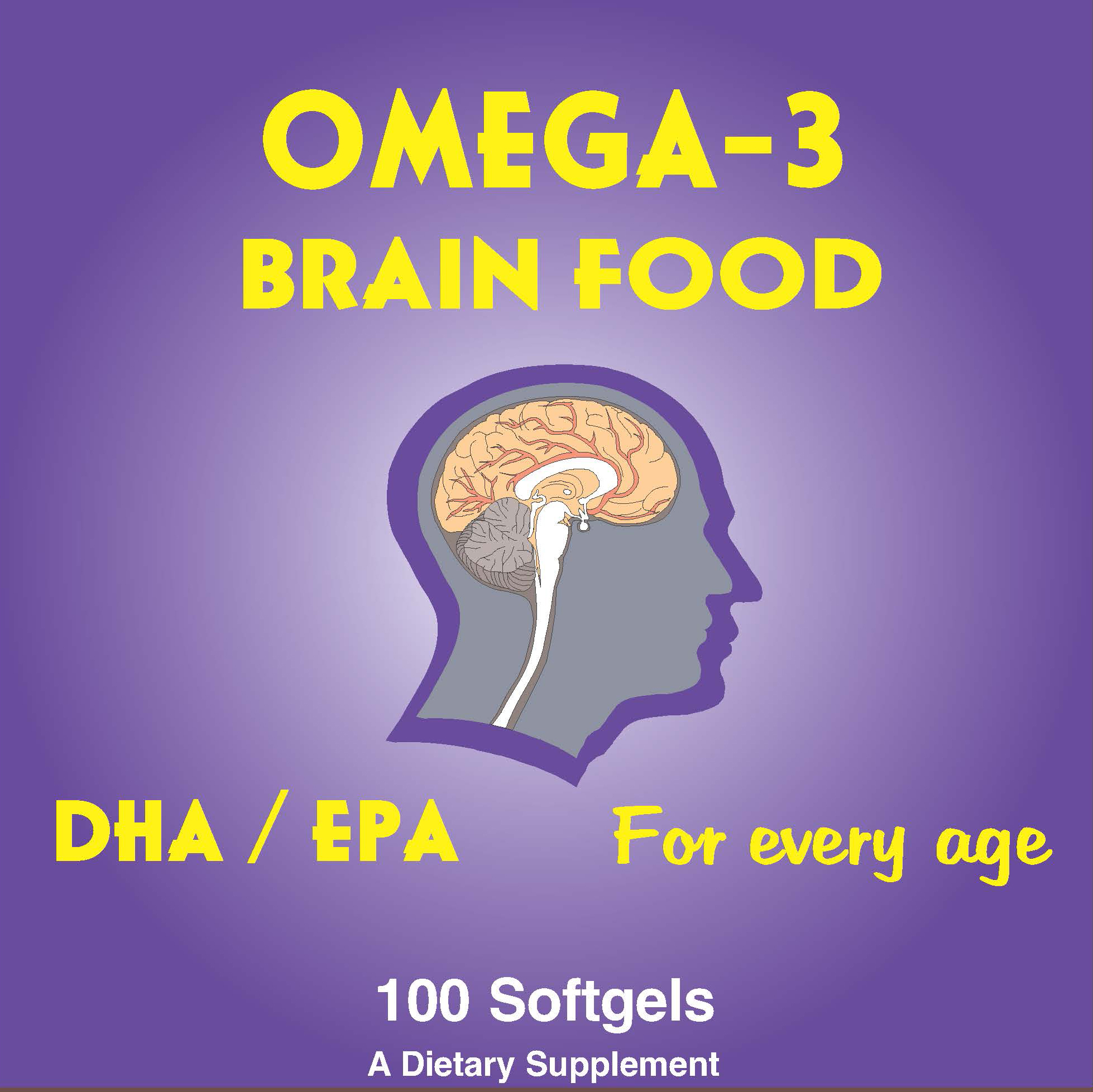 Brain Food OMEGA 3 Nutritional supplements health guide healing 